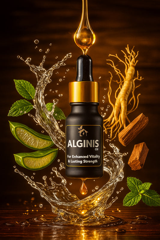 Alginis Oil® – Herbal Vitality & Wellness Oil for Men