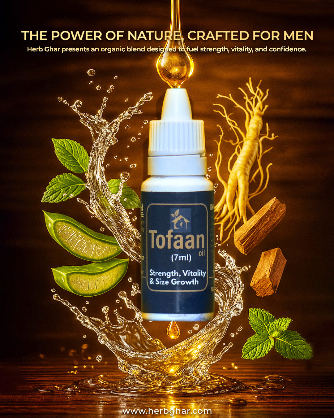 Tofaan Oil® – Herbal Vitality & Wellness Oil for Men