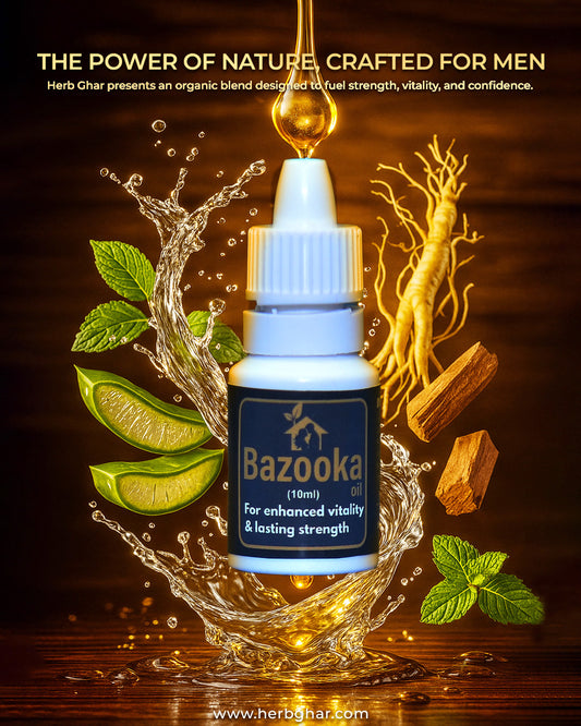 Bazooka Oil 10ml® – Herbal Vitality & Wellness Oil for Men