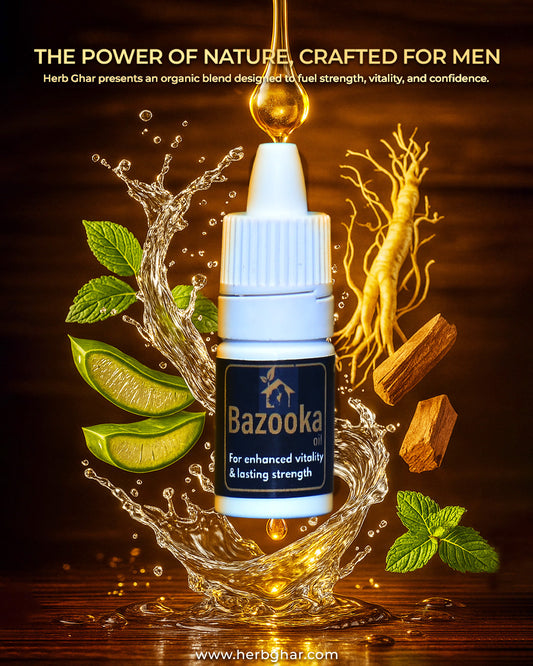 Bazooka Oil® – Herbal Vitality & Wellness Oil for Men