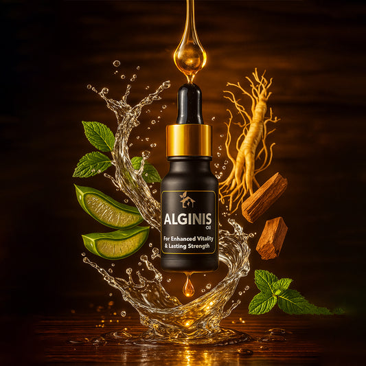 Alginis Oil® – Herbal Vitality & Wellness Oil for Men